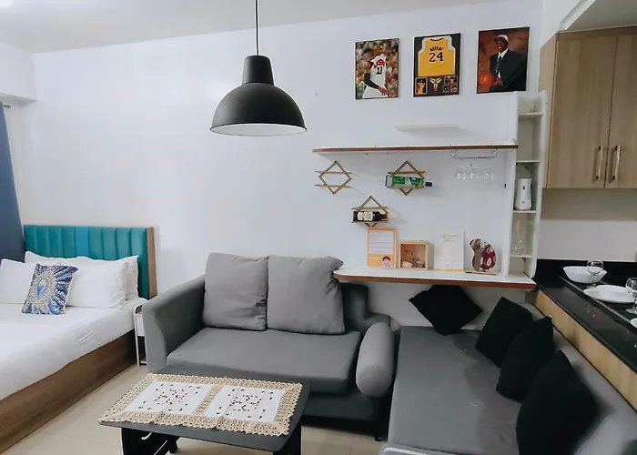 1086 Shore 1 Tower D Wifi - Netflix Near Moa And Naia Hébergement de vacances Manille